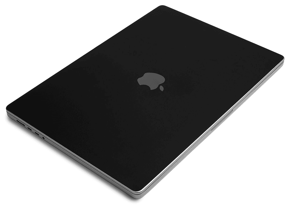 MacBook protected with a clean skin